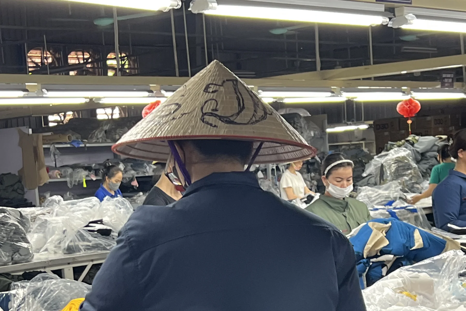 亞洲製造工廠的現場